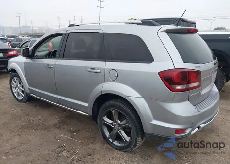 2017 Dodge Journey Crossroad Plus from USA, damaged, VIN 3C4PDCGG5HT510334